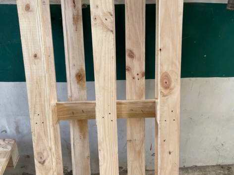 Pallet Gù Gỗ Thông 4 Hướng ( 720 x 1300 x 120mm )